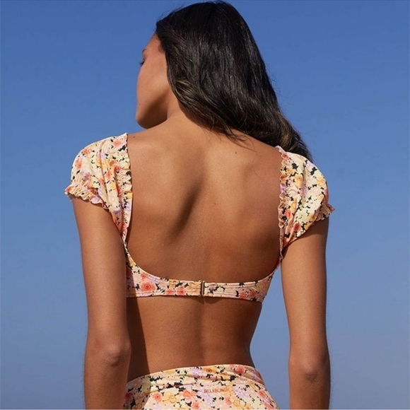 NWT Billabong Forever Dazed Crop Bikini Top - Picture 2 of 9
